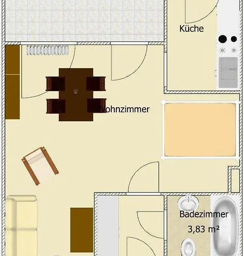 Harzluchs Mit Balkon & Sauna Im Haus *